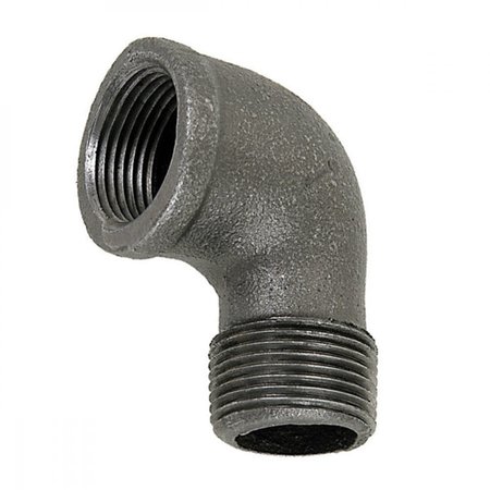 AMERICAN IMAGINATIONS 0.5 in. x 0.5 in. Iron 90 Street Elbow AI-35854